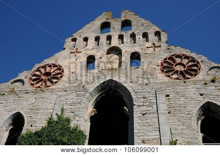 Sweden, The Old And Picturesque City Of Visby