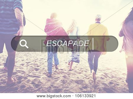 Escapade Journey Dream Freedom Travel Adventure Concept