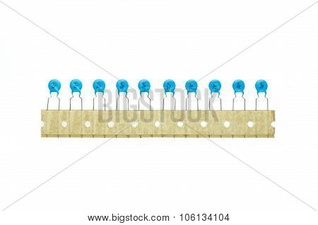 Blue Ceramic Capacitor Batch
