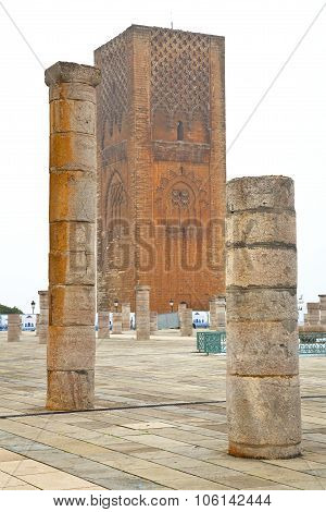 The   Chellah  In Morocco Africa  Old Roman