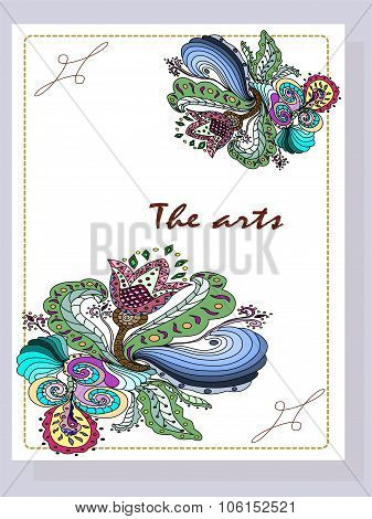 Abstract flowers