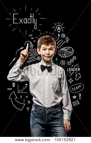 The Red-haired Boy With Idea