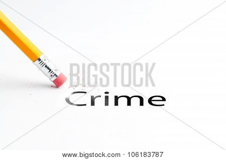 Pencil with eraser