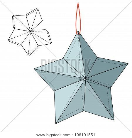Box Die Line Template