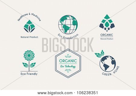 Vector Ecological Logos
