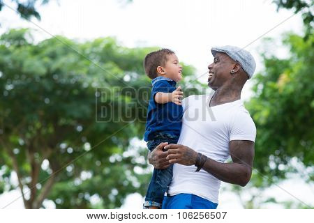Cheerful Family