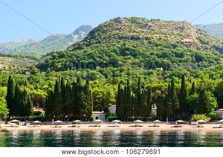 Elite Beach Of Queen (kraljicina Plaza), Milocer, Montenegro