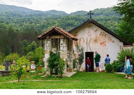 St. Nicholas Church And Belfry, Monastery Moraca, Montenegro