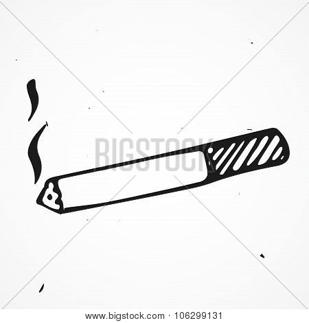 Cigaret Hand Drawn