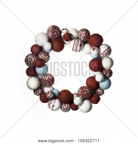 Holiday Christmas Wreath Decoration