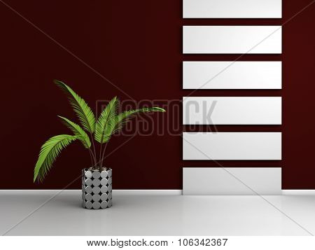 Modern interior composition