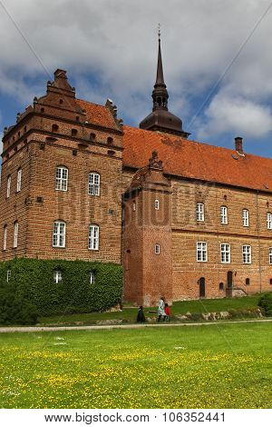 Svenborg in the Fyn island in Denmark