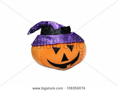 pumpkin by a holiday Halloween