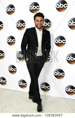 LOS ANGELES - JAN 14:  Jack Falahee at the ABC TCA Winter 2015 at a The Langham Huntington Hotel on January 14, 2015 in Pasadena, CA