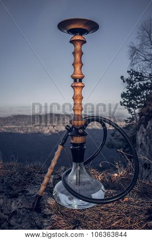 Hookah in the mountain