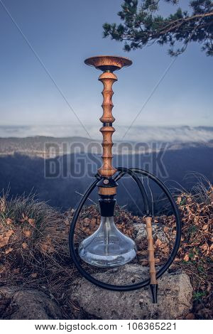 Hookah in the mountain