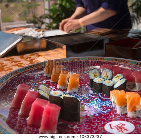Making Sushi 5