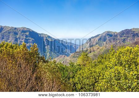 Madeira Mountain Landscape