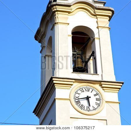 In Gorla  Old  Ll  And Church  Sunny Day