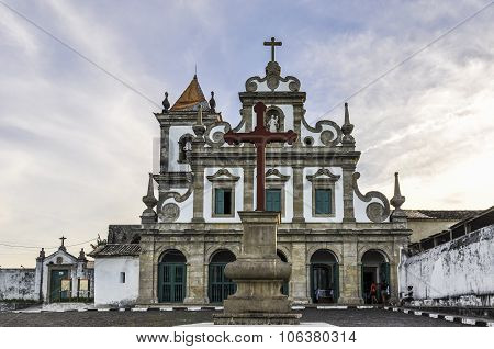 Itacare Church In Morro De Sao Paulo, Salvador, Brazil
