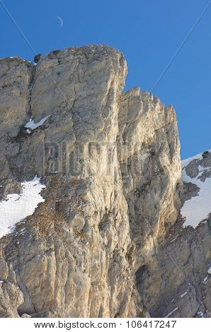 Foratata peak in the Pyrenees, Tena Valley, Huesca, Aragon, Spain.