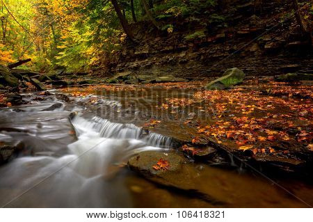 Autumn Waterfall