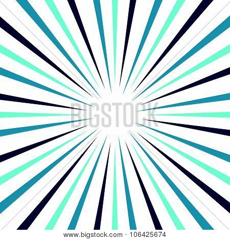 Abstract Background With Radiating Lines. Sunburst, Startburst Background.