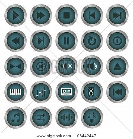 Media icons