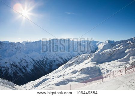 Mountains Of Otztal Alps