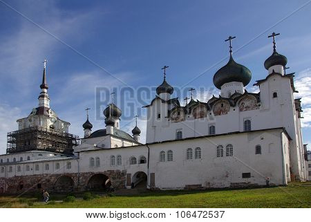 Solovki, Republic Of Karelia, Russia - August, 2011: Solovki Monastery At Summer Day