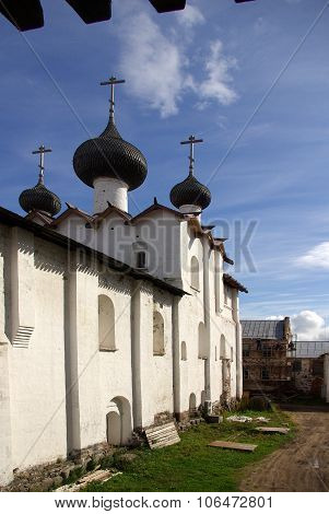 Solovki, Republic Of Karelia, Russia - August, 2011: Solovki Monastery At Summer Day