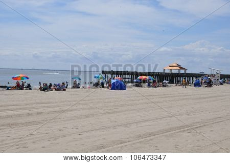 Buckroe Beach Park in Hampton, Virginia