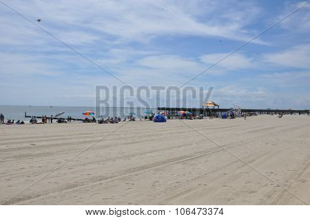 Buckroe Beach Park in Hampton, Virginia