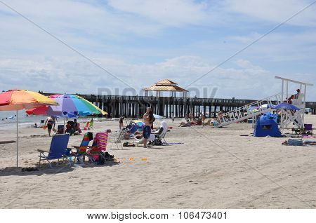 Buckroe Beach Park in Hampton, Virginia