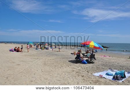 Buckroe Beach Park in Hampton, Virginia