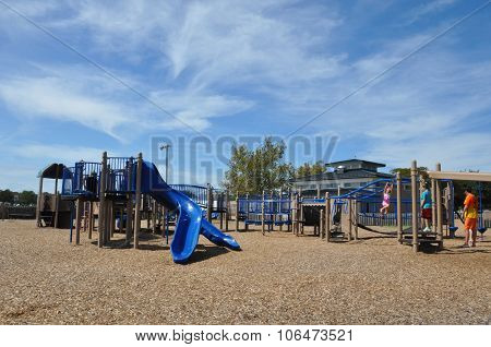 Buckroe Beach Park in Hampton, Virginia