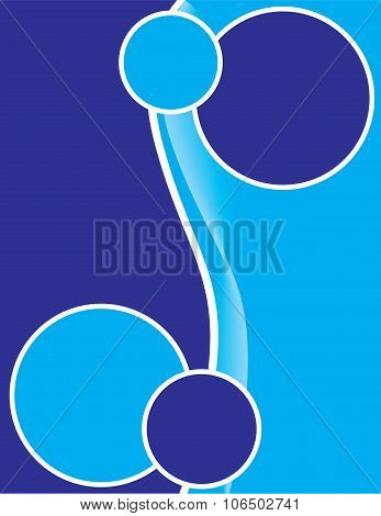 Background Split Blues