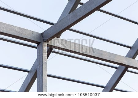 Steel Beams Roof Truss Residential Building Construction Industry