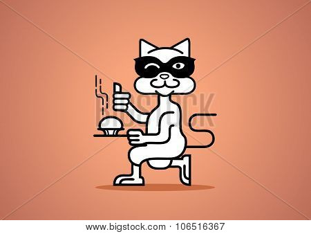 Cat Stolen Sweet