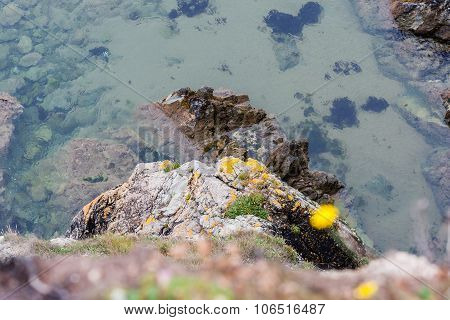 Dangerous Cliff At Annestown Beach