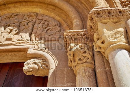 Leon San Isidoro church by the way of saint James at Castilla Spain
