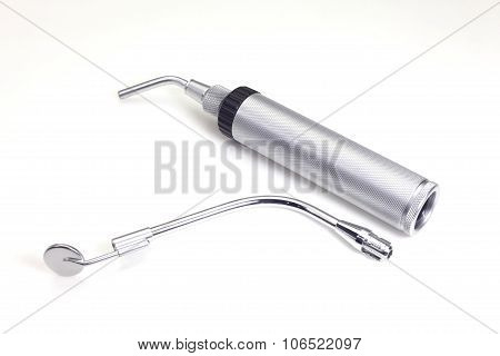 odontoscope with handle