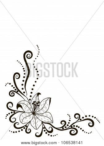abstract  flower