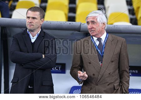 Uefa Champions League Game Fc Dynamo Kyiv Vs Chelsea