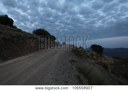 Night road