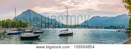 Panoramic View Of Lake Como From Lecco