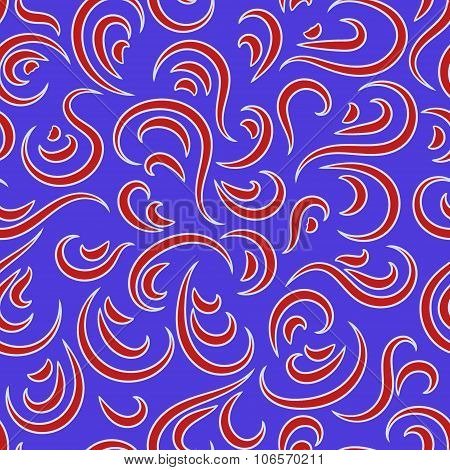 Seamless Background From Ornate Ornament