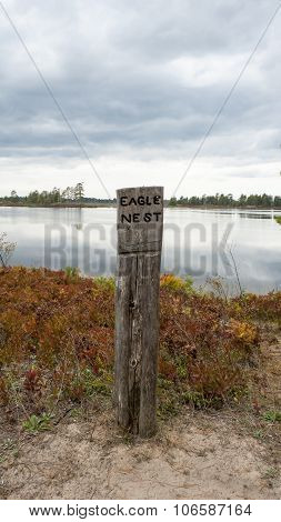 Eagle Nest Sign