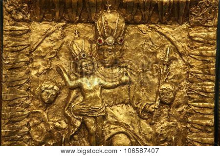 ZAGREB, CROATIA - MAY 30: Our Lady of the Kamenita vrata, patron of Zagreb is located at the medieval gate Old City of Zagreb, Croatia on May 30, 2013.