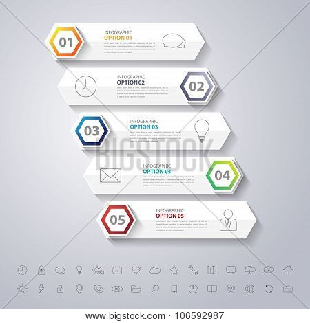 Design Clean Flat Long Icon Banners Template.vector/eps 10.